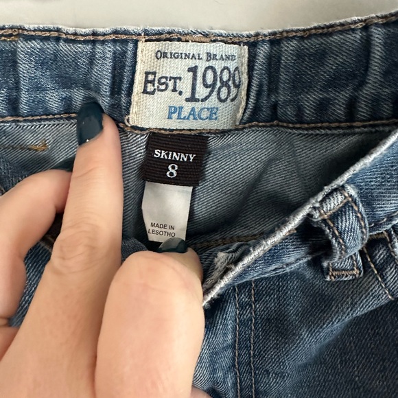 Children’s Place Boys Skinny Jeans Size 8 - Picture 2 of 3